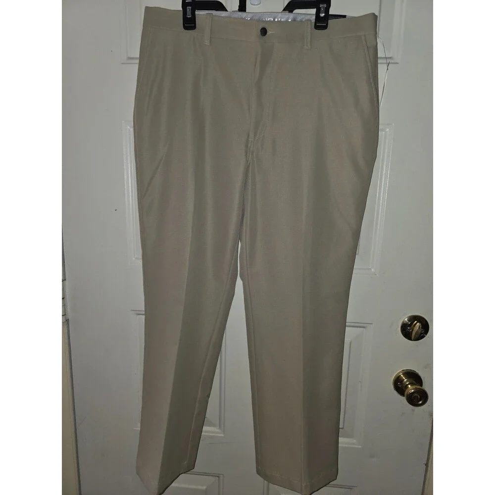 Callaway New Golf Pants Mens 36x30 Pro Spin 2.0 Straight Leg Relaxed Taupe